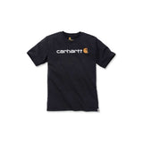 Μπλουζάκι Ανδρικό T-Shirt Core Logo Μαύρο Carhartt 103361-001