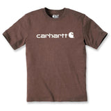 Μπλουζάκι Ανδρικό T-Shirt Core Logo Mocha Heather Καφέ Carhartt 103361-B86