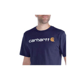 Μπλουζάκι Ανδρικό T-Shirt Core Logo Navy Carhartt 103361-412 – εικόνα 3