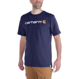 Μπλουζάκι Ανδρικό T-Shirt Core Logo Navy Carhartt 103361-412 – εικόνα 2