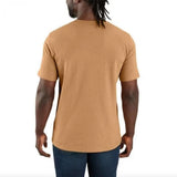 Μπλουζάκι Ανδρικό T-Shirt Graphic Carpenter Hickory Nut Heather Μπεζ Carhartt 106534-B87 – εικόνα 4