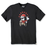 Μπλουζάκι Ανδρικό T-Shirt Graphic Lumberjack Μαύρο Carhartt 106533-N04