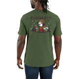 Μπλουζάκι Ανδρικό T-Shirt Pocket Outdoor Graphic Κυπαρισσί Oak Leaf Carhartt 107269-GL9 – εικόνα 4