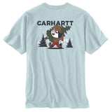 Μπλουζάκι Ανδρικό T-Shirt Pocket Outdoor Graphic Σιέλ Early Fog Carhartt 107269-HN6 – εικόνα 2