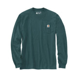 Μπλουζάκι Ανδρικό T-Shirt Relaxed Fit Heavyweight Long-Sleeve Mountain Graphic Greenstone Heather Carhartt 107260 – εικόνα 2