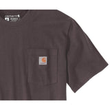 Μπλουζάκι Ανδρικό T-Shirt Relaxed Fit K87 Pocket Dark Sepia Carhartt 103296-BB3 – εικόνα 3