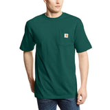 Μπλουζάκι Ανδρικό T-Shirt Relaxed Fit K87 Pocket Greenstone Carhartt 103296-GM1 – εικόνα 3