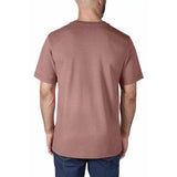 Μπλουζάκι Ανδρικό T-Shirt Workwear Pocket Apple Butter Heather Carhartt 103296-R96 – εικόνα 2