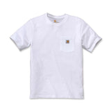 Μπλουζάκι Ανδρικό T-Shirt Workwear Pocket Λευκό Carhartt 103296-100