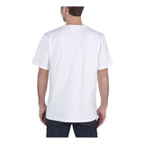Μπλουζάκι Ανδρικό T-Shirt Workwear Pocket Λευκό Carhartt 103296-100 – εικόνα 3