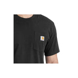 Μπλουζάκι Ανδρικό T-Shirt Workwear Pocket Μαύρο Carhartt 103296-001 – εικόνα 3