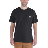 Μπλουζάκι Ανδρικό T-Shirt Workwear Pocket Μαύρο Carhartt 103296-001 – εικόνα 2