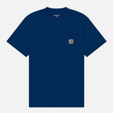 Μπλουζάκι Ανδρικό T-Shirt Workwear Pocket Μπλε Deep Ocean Carhartt 103296-HL2