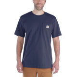 Μπλουζάκι Ανδρικό T-Shirt Workwear Pocket Navy Carhartt 103296-412 – εικόνα 2