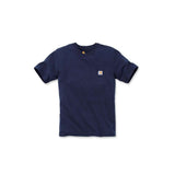 Μπλουζάκι Ανδρικό T-Shirt Workwear Pocket Navy Carhartt 103296-412