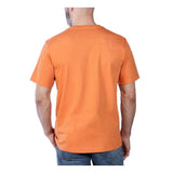 Μπλουζάκι Ανδρικό T-Shirt Workwear Pocket Πορτοκαλί Marmalade Carhartt 103296-Q66 – εικόνα 3