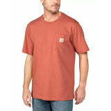 Μπλουζάκι Ανδρικό T-Shirt Workwear Pocket Terracotta Carhartt 103296-Q53 – εικόνα 2