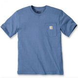 Μπλουζάκι Ανδρικό T-Shirt Workwear Pocket Thundercloud Heather Μπλε Carhartt 103296-HH5
