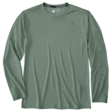 Μπλουζάκι Αντηλιακό Force Sun Defender LS Logo Green Slate Heather Carhartt 107202-GO6 – εικόνα 2