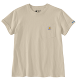 Μπλουζάκι Γυναικείο T-Shirt Dearborn Loose Rosie Carhartt Oat Milk 106903-A16 – εικόνα 2