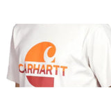 Μπλουζάκι Γυναικείο T-Shirt Faded Graphic Malt Λευκό Carhartt 105738-W03 – εικόνα 3