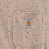 Μπλουζάκι Γυναικείο T-Shirt Loose Fit K87 Pocket Light Taupe Nep Carhartt 103067-A27 – εικόνα 2