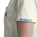 Μπλουζάκι Γυναικείο T-Shirt Love Of Labor Malt Carhartt 106903-W03 – εικόνα 4