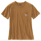 Μπλουζάκι Γυναικείο T-Shirt Workwear Pocket Brown Καφέ Carhartt 103067-211