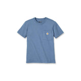 Μπλουζάκι Γυναικείο T-Shirt Workwear Pocket Γαλάζιο Thundercloud Carhartt 103067-HH5