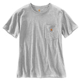 Μπλουζάκι Γυναικείο T-Shirt Workwear Pocket Heather Grey Carhartt 103067-034