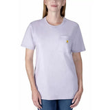 Μπλουζάκι Γυναικείο T-Shirt Workwear Pocket Lilac Haze Carhartt 103067-V62 – εικόνα 2