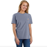 Μπλουζάκι Γυναικείο T-Shirt Workwear Pocket Wisteria Heather Carhartt 103067-V83 – εικόνα 2
