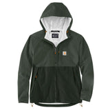 Μπουφάν Ανδρικό Αδιάβροχο RuggStorm Defender Waterproof Jacket Lightweight Packable Forestry Green/Dark Forestry Green Carhar