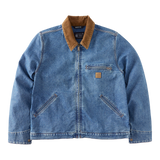 Μπουφάν Εργασίας Denim Detroit Jacket Carhartt 107327-HT6 – εικόνα 2