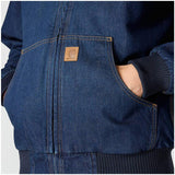 Μπουφάν Εργασίας Loose Fit Denim Active Jac - 2 Warmer Rating Carhartt 106976-HR4 – εικόνα 3