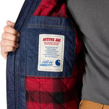Μπουφάν Εργασίας Loose Fit Denim Active Jac - 2 Warmer Rating Carhartt 106976-HR4 – εικόνα 6