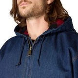 Μπουφάν Εργασίας Loose Fit Denim Active Jac - 2 Warmer Rating Carhartt 106976-HR4 – εικόνα 4