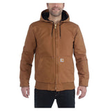 Μπουφάν Jacket Washed Duck Active Brown Carhartt 104050-BRN – εικόνα 2