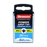 ΜΥΤΗ PZ2 POWER GRIP S2 STEEL 20τεμ BENMAN 75000 – εικόνα 2