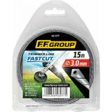 ΝΗΜΑ ΜΕΣΙΝΕΖΑΣ FAST CUT ΤΕΤΡΑΓΩΝΟ ΣΤΡΙΦΤΟ 4,3mmX41mX1LB FF GROUP 46084 F.F. GROUP