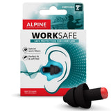 Ωτοασπίδες Εργασίας WorkSafe 2ΤΜΧ Μαύρο Με Κορδόνι Alpine 111.21.355