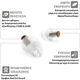 Ωτοασπίδες Για Μουσικούς MusicSafe 2ΤΜΧ Διάφανο Alpine 111.23.202 – εικόνα 2