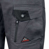 Παντελόνι εργασίας Super Stretch Cofra Jember Anthracite/Black – εικόνα 4