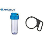 Φίλτρο Κεντρικής Παροχής Μονό 10" Senior 1” Atlas Filtri 161113 (SENIOR PLUS 3P 1" BFO SX TS) – εικόνα 2