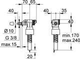Φλοτέρ Για Καζανάκι Εντοιχισμού Grohe 37095000 – εικόνα 2