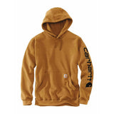 Φούτερ Ανδρική Με Κουκούλα Sleeve Logo Hooded Brown Καφέ CARHARTT K288-BRN