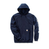 Φούτερ Ανδρική Με Κουκούλα Sleeve Logo Hooded Navy CARHARTT K288-472