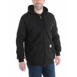 Φούτερ Ανδρική Με Φερμουάρ Και Κουκούλα Zip Hooded Black CARHARTT K122-BLK – εικόνα 2