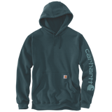 Φούτερ Ανδρικό Με Κουκούλα Loose Fit Midweight Logo Sleeve Graphic Carhartt K288-HV1 – εικόνα 4