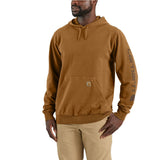 Φούτερ Durham Garment Dyed Logo Sweatshirt Carhartt Brown Carhartt 106253-BRN